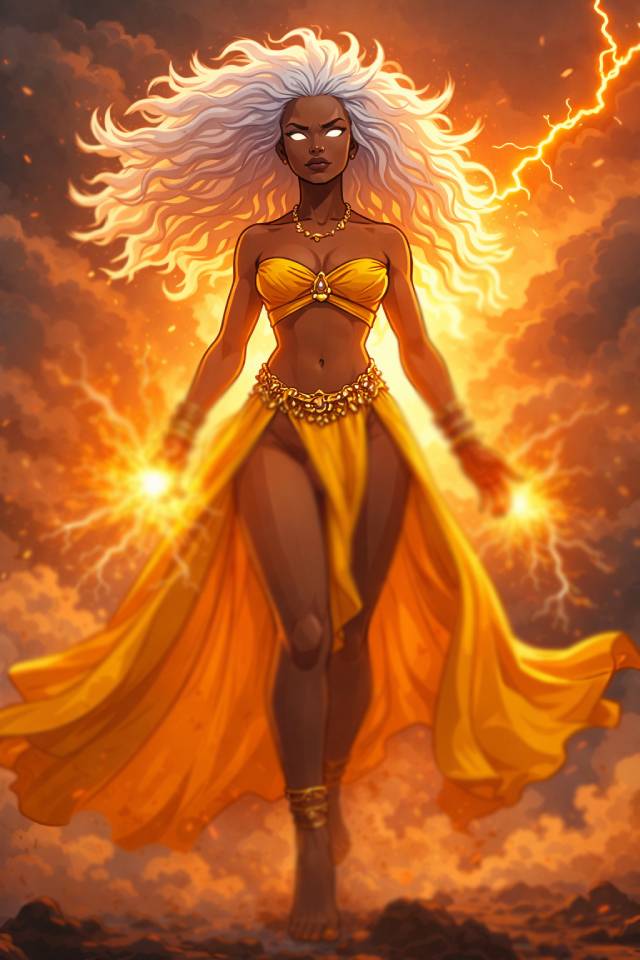Storm - Ororo Munroe, повелительница стихий из X-Men